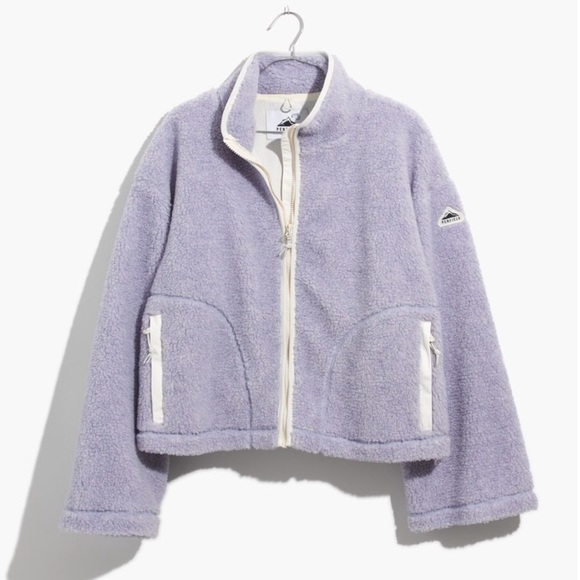 lilac fleece jacket